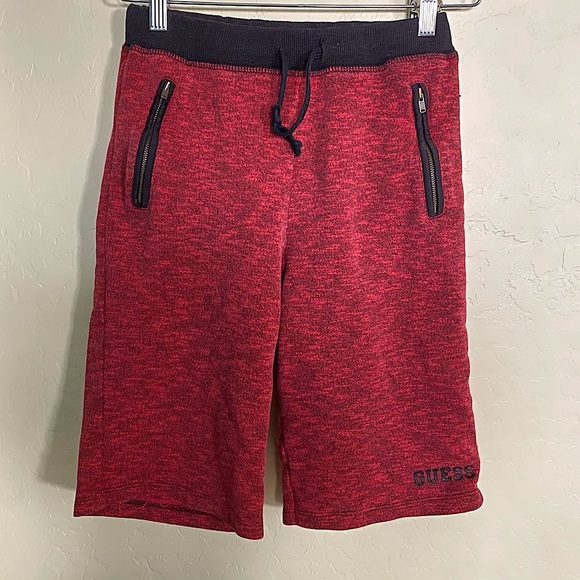 Guess Boys Red and Black Shorts with Modern Design Size 14 - Picture 1 of 9